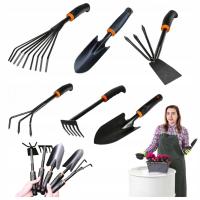 Садовые инструменты Набор для сада шпатель грабли когти мотыга 6 elem