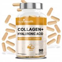 TRUE HEALTH KOLAGEN 90 kaps KWAS HIALURONOWY GLUKOZAMINA NA STAWY COLLAGEN