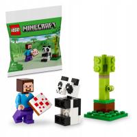 LEGO Minecraft. Steve i mala panda 30672