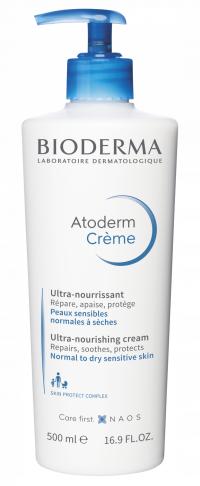 Крем для лица и тела глубокий увлажняющий Bioderma Atoderm Ultra 500 мл