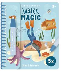 Little Dutch: kolorowanka wodna Jim & friends