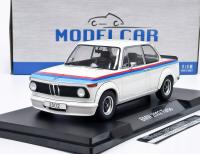 BMW 2002 Turbo (1973) Biały/dekor MCG 1:18