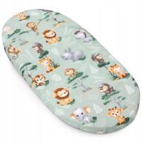 ПРОСТЫНЯ С РЕЗИНКОЙ ДЛЯ ЛЮЛЬКИ И ЛЮЛЬКИ 80X40 СМ