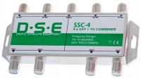 Сумматор сигналов TV-SAT SSC-4 QUAD DVB-T 4TV DSE