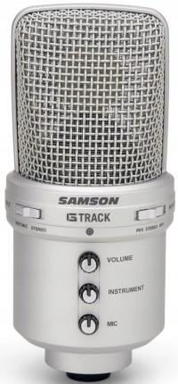 Mikrofon pojemnościowy studyjny Samson G-TRACK