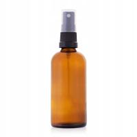 КОРИЧНЕВАЯ СТЕКЛЯННАЯ БУТЫЛКА С РАСПЫЛИТЕЛЕМ 100 МЛ