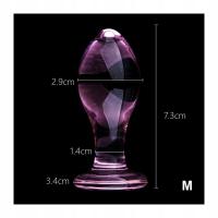 Szklany formowany korek analny SAK64 - M