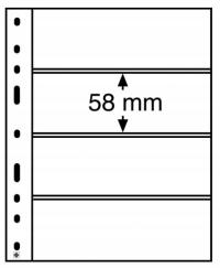 Карты для банкнот OPTIMA-4 C Leuchtturm