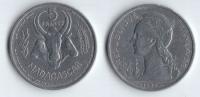 MADAGASKAR FRANCUSKI 1953 5 FRANCS