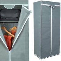 Шкаф ткани ткани складывая шкаф с вешалкой полки
