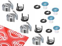 4× Elring 485.410 Zestaw pierścieni uszczelniających, wtryskiwacz