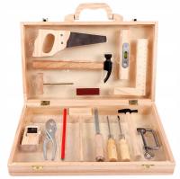 Большой Деревянный Набор Инструментов Для Детей DIY Kit Box