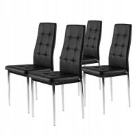 Набор стульев для гостиной хром 4X мебель24