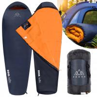 Śpiwór KADVA Light 1000 L lewy granat OS 220x80 Turystyczny TRWAŁY MATERIAŁ