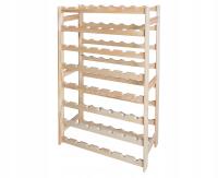 Книжный шкаф-деревянная стойка для вина 56 бутылок Андорра