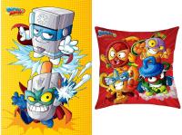 одеяло флисовое одеяло 100x150 подушка SUPER ZINGS