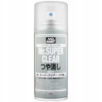 Lakier bezbarwny matowy.Mr.Hobby B-514 Mr.Super Clear Matt Flat 170 ml