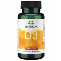 Swanson витамин D3 2000 IU 250KAP костный иммунитет