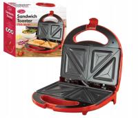 Toster Quest Sandwich Toaster czerwony 750 W