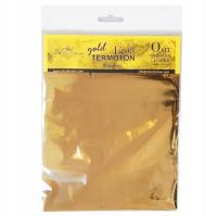 Фольга для золочения Termoton-etc Collection-золото, 15,5 х 15,5 см, 5 АРК.