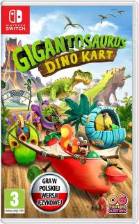 GIGANTOZAUR DINO KART GIGANTOSAURUS DUBBING PL - Nintendo Switch - KARTRIDŻ