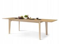 Бари натуральный дуб / деревянный стол в стиле ДЖАПАНДИ раскладной до 270 см!