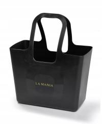 La MANIA многофункциональная большая черная сумка TASCHE BLACK 21X44X54 для покупок