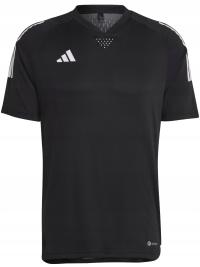 T-shirt męski serek/dekolt V dekolt adidas