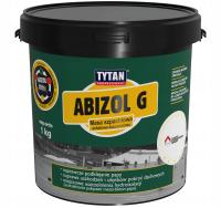Массовая кровельная шпатлевка Abizol G Titanium Professional 1 кг черная резина