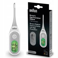 ЭЛЕКТРОННЫЙ ТЕРМОМЕТР BRAUN PRT2000 БОЛЬШОЙ ДИСПЛЕЙ ГИБКИЙ НАКОНЕЧНИК