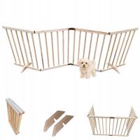 Barierka dla psa PŁOTEK Zabezpieczająca Składana MAŁE RASY 180/61cm