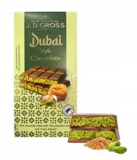 Czekolada dubajska mleczna J.D Gross 122 g