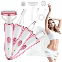 4W1 GOLARKA DAMSKA Bikini Nóg Ciała DEPILATOR TRYMER PACH WĄSIKA BRWI