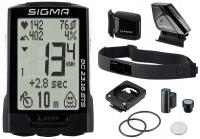 BEZPRZEWODOWY LICZNIK ROWEROWY SIGMA 23.16 PL MENU WYSOKOŚĆ KADENCJA PULS