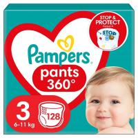 PAMPERS подгузники MB Rozm 3, 6-11kg, 128pcs