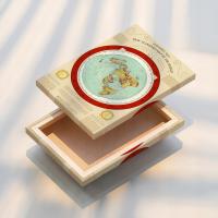 Plaska ziemia Mapa Świata Gleason 1892r. Odnowiona CANVAS OBRAZ