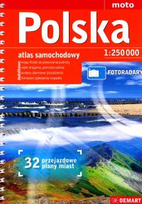 POLSKA +32. ATLAS SAMOCHODOWY W SKALI 1:250 000 (K