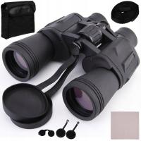 Охотничий бинокль водонепроницаемый военный стеклянный зум 20x50 мм бак-4 чехол