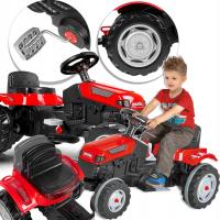 Pilsan педальный Трактор ездок автомобиль с рулевым колесом Красный 07321