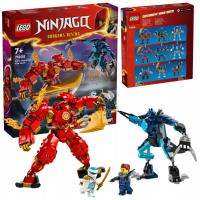 LEGO Ninjago мех стихии Огня Kaia 71808 огненный робот восстание драконов