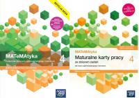 Matematyka 4 Podręcznik + karty KPL ZPiR Chańko, Babiański Nowa Era
