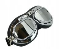 GOGLE MOTOCYKLOWE STYL RETRO WETERAN NIEMIECKIE