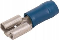 Końcówka kablowa żeńska niebieska 1.5-2.5mm² 6.3x0.8 do przewodów