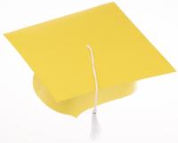 Эту шапку для детей ПОСАДКА-желтого цвета с chwostem