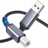 Przewód Kabel do Drukarki Skanera USB A-B 1m USB-B