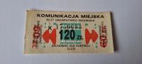 BILET OGÓLNOPOLSKI PRL 120zł (K)