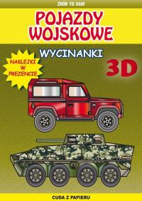 Pojazdy wojskowe- wycinanki 3D