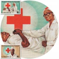 Liberia Pielęgniarka Krwiodawstwo Seria Cięta **