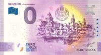 SZCZECIN - WAŁY CHROBREGO - BANKNOT 0 EURO