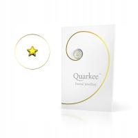 Quarkee ювелирные изделия зубного налета Золотая звезда маленькая 22k